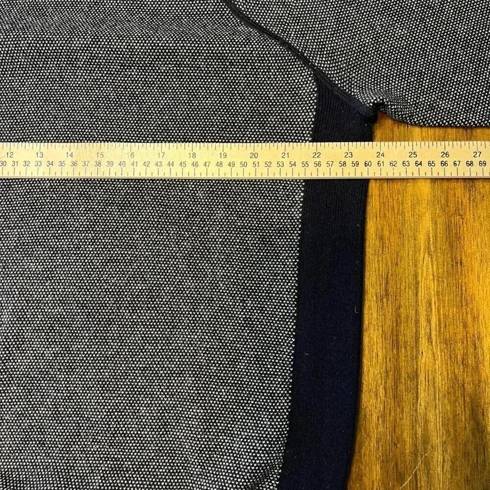 Vince Wool Cashmere Bird's Eye Crewneck Sweater XL - Picture 6 of 7